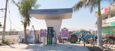 MobiLane charging station palitana situated in premises of Hotel Nandini