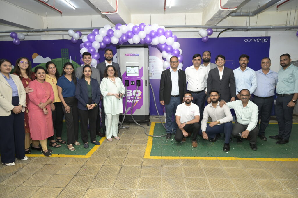 EV Charging station at Equinox Buisness Park
